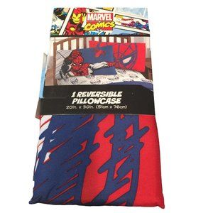 Marvel Comics Spiderman Reversible Standard Pillowcase